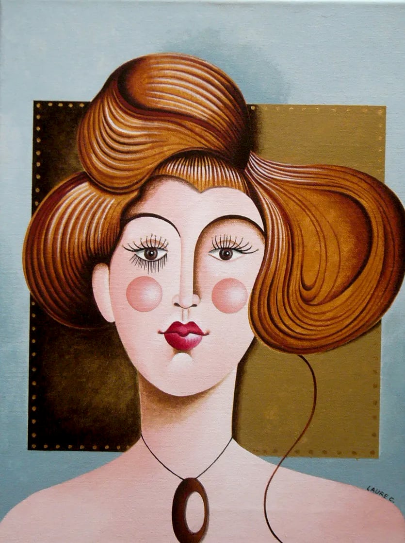 « Vieux portrait », par Laure C.