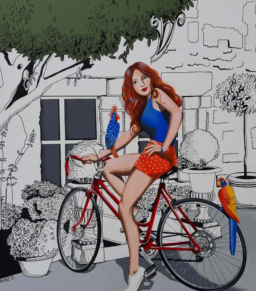 « Mademoiselle Scampolo », par Laure C.