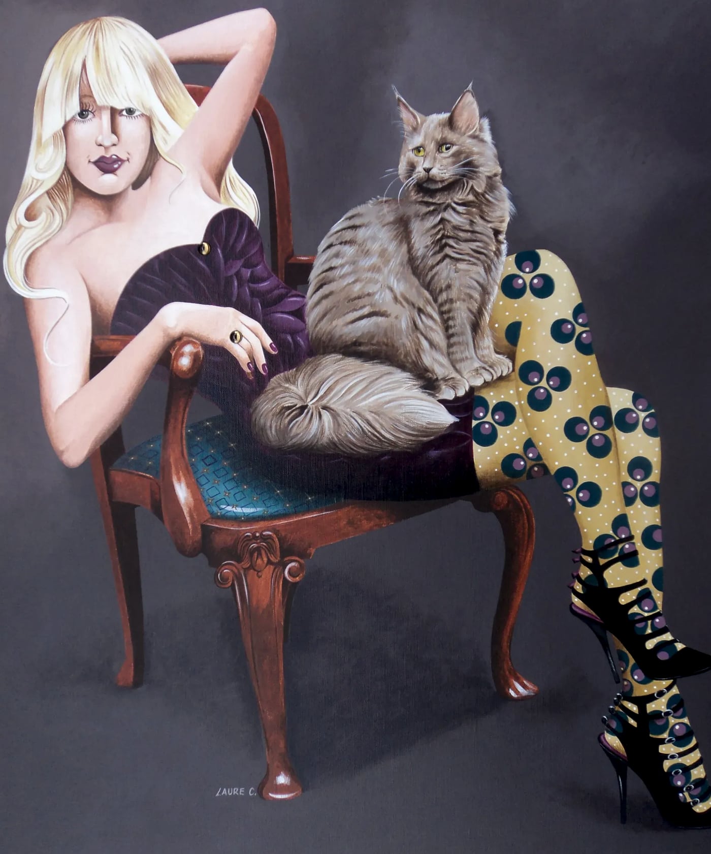 « Chat », par Laure C.