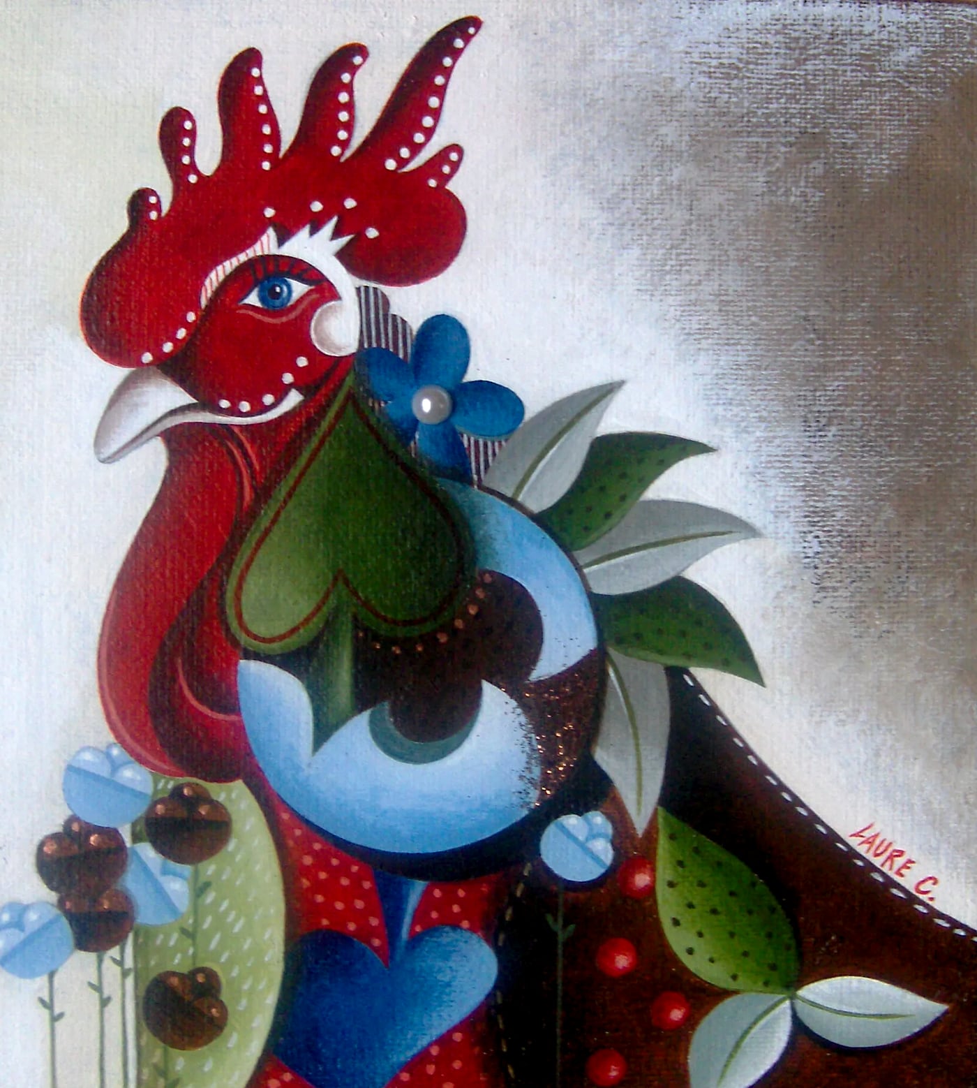 « The king », par Laure C.