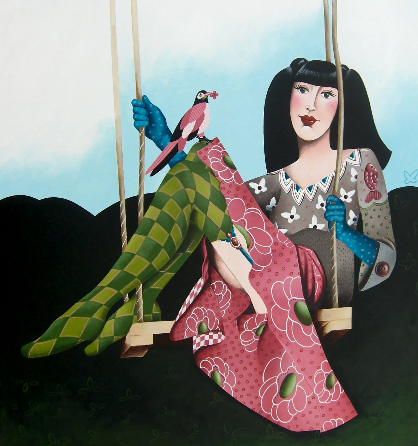« Balancoire », par Laure C.