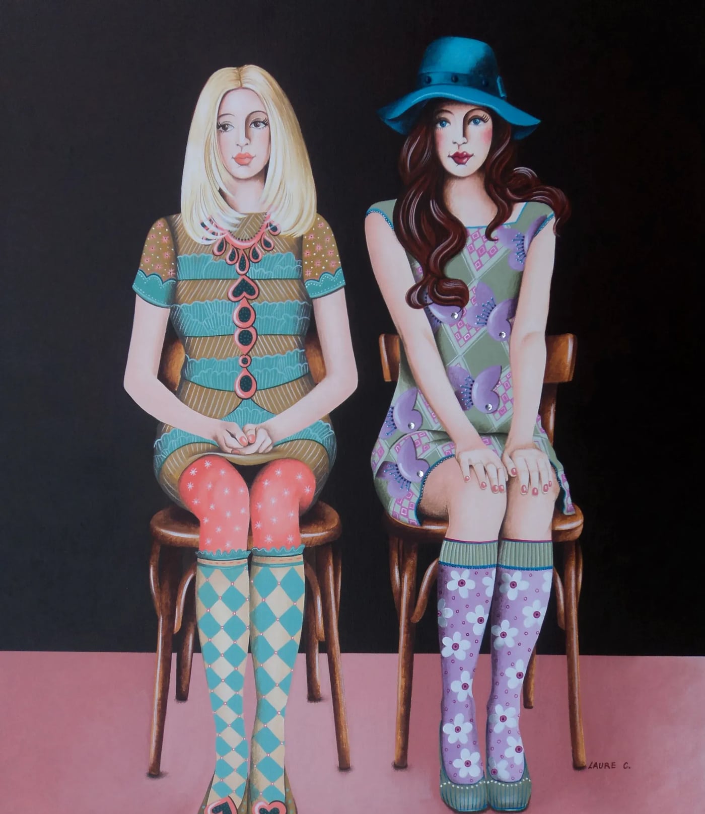 « Peggy et sue », par Laure C.
