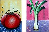 « Tomate poireaux », par Laure C.