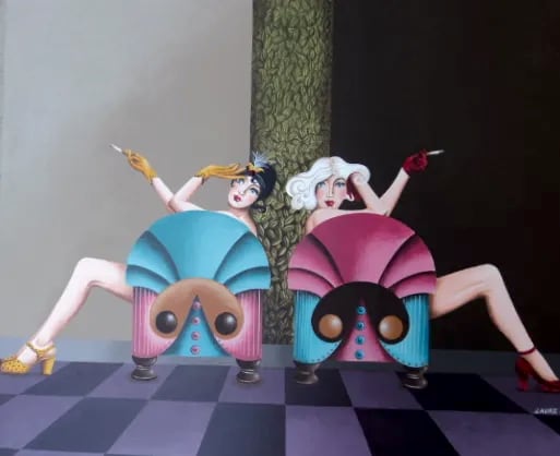 « Gwladys et felicia », par Laure C.